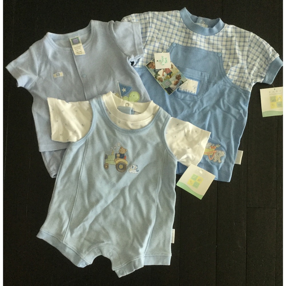 New Lot Of 3 Outfits, Baby Boy  Size 3-6M NWT (Z23)